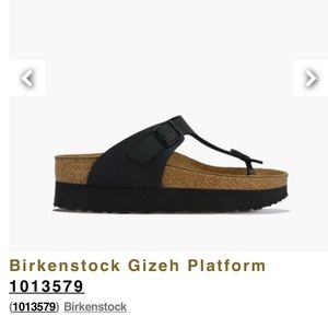 Birkenstock Gizeh Platform papillio
